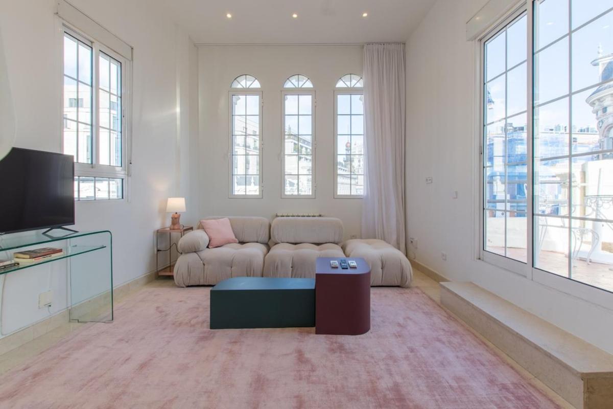 Atico Con Terraza De Vistas Inmejorables Apartman Madrid Kültér fotó