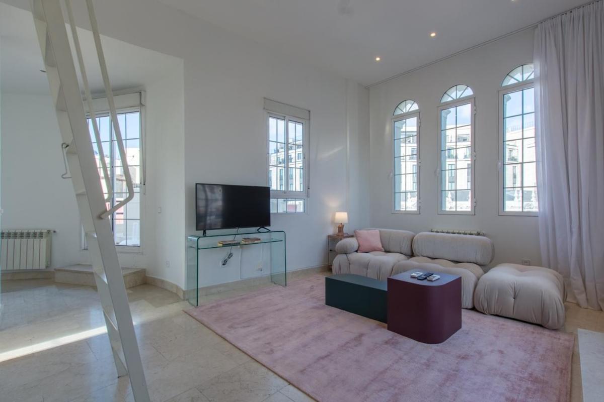 Atico Con Terraza De Vistas Inmejorables Apartman Madrid Kültér fotó